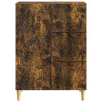 Aparador Roble Ahumado 66 x 34,5 x 90 cm Madera de ingeniería