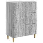 Aparador Sonoma gris 66 x 34,5 x 90 cm Madera de ingeniería