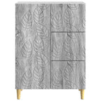 Aparador Sonoma gris 66 x 34,5 x 90 cm Madera de ingeniería