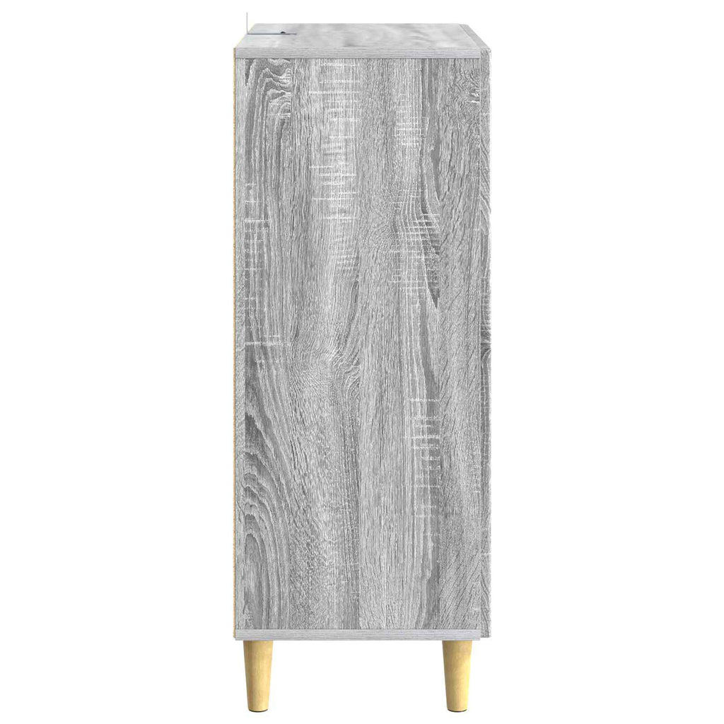 Aparador Sonoma gris 66 x 34,5 x 90 cm Madera de ingeniería