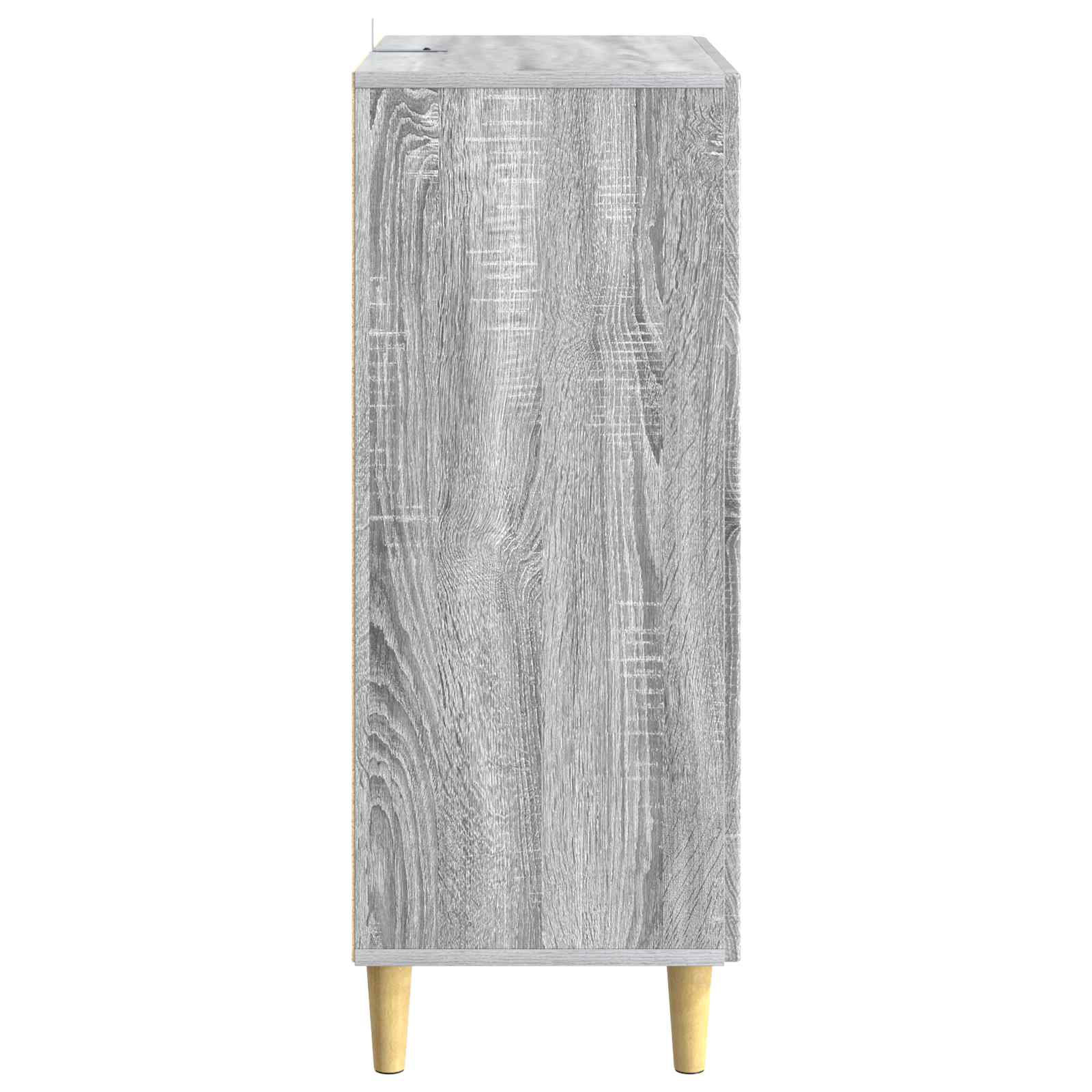Aparador Sonoma gris 66 x 34,5 x 90 cm Madera de ingeniería