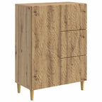 Aparador Roble Artesanal 66 x 34,5 x 90 cm Madera de ingeniería