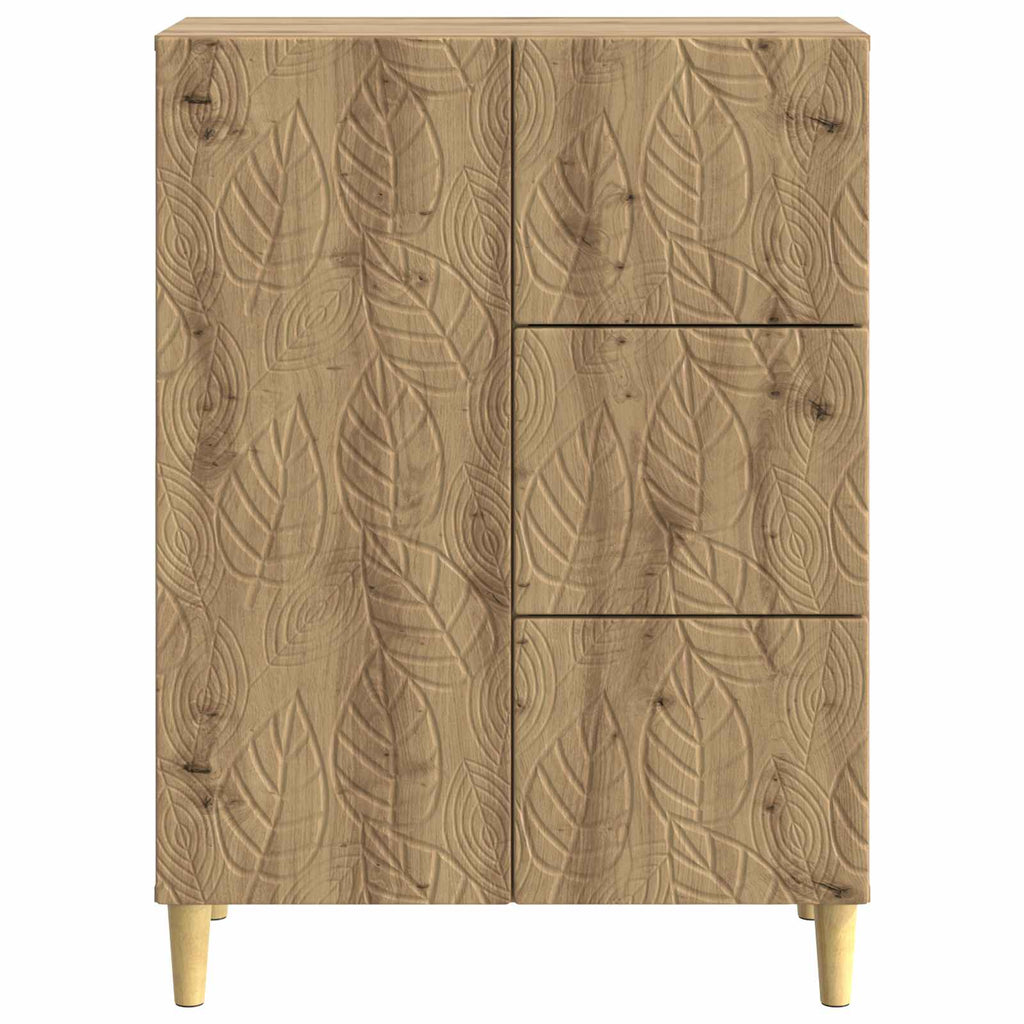 Aparador Roble Artesanal 66 x 34,5 x 90 cm Madera de ingeniería