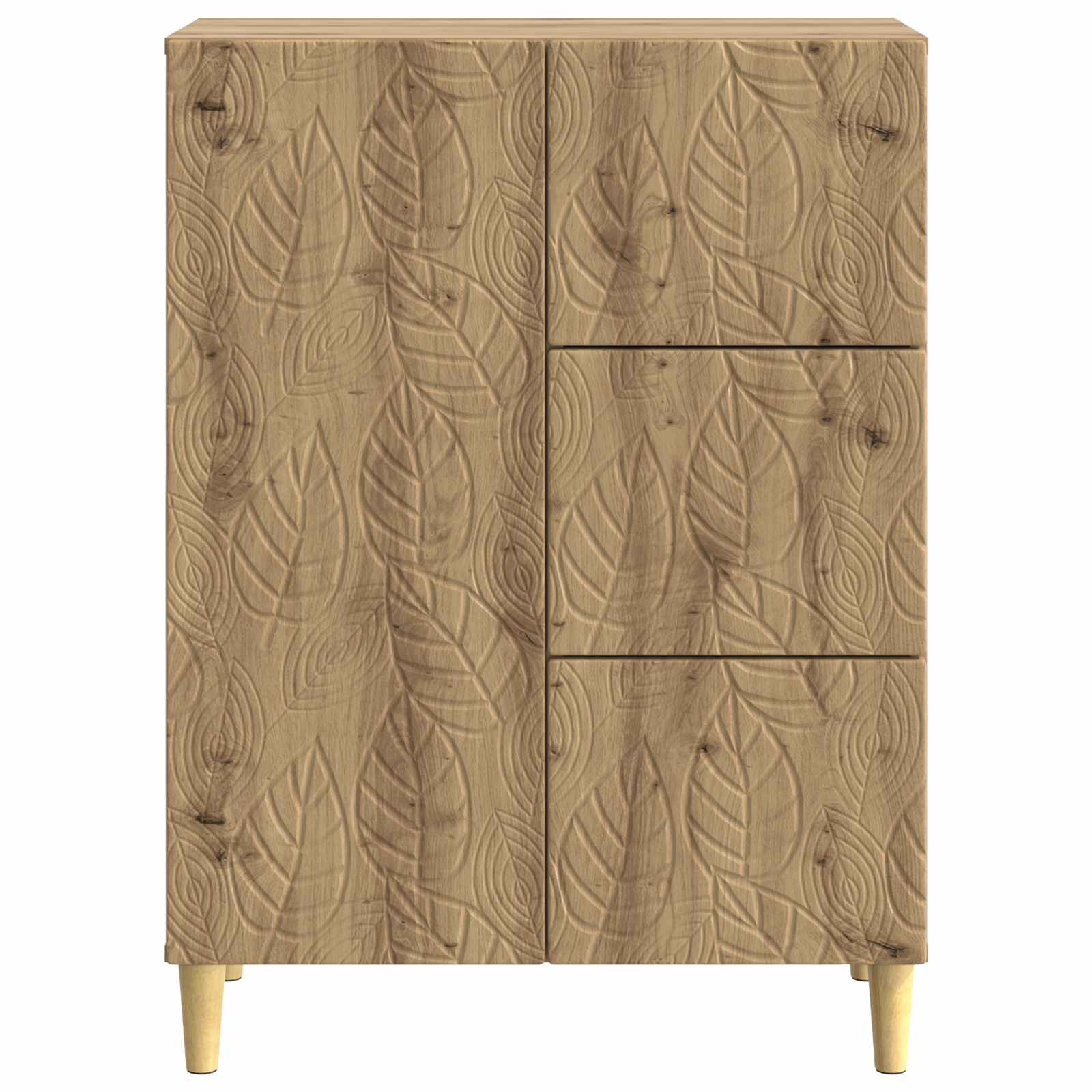 Aparador Roble Artesanal 66 x 34,5 x 90 cm Madera de ingeniería