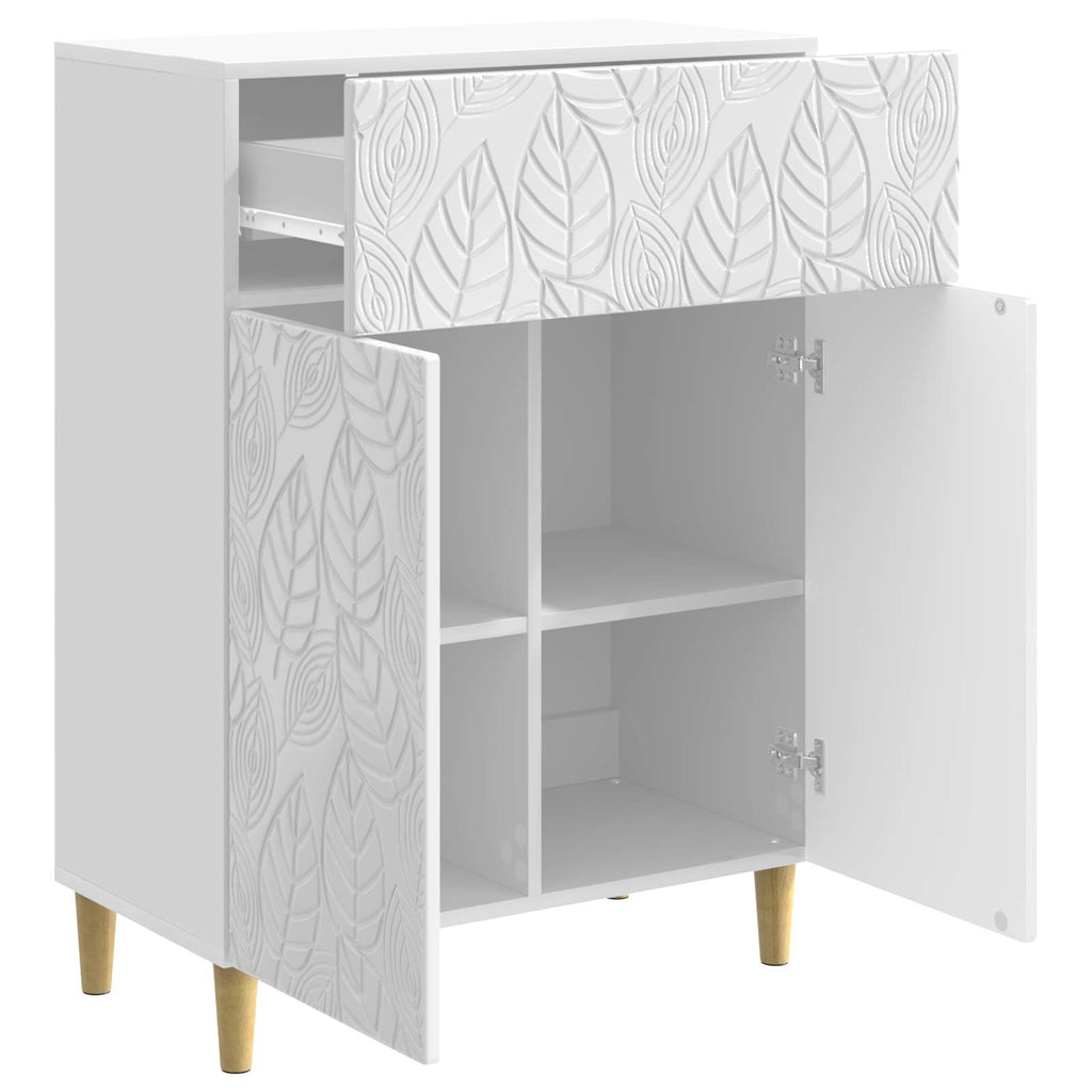 Aparador Blanco Brillante 66 x 34,5 x 90 cm