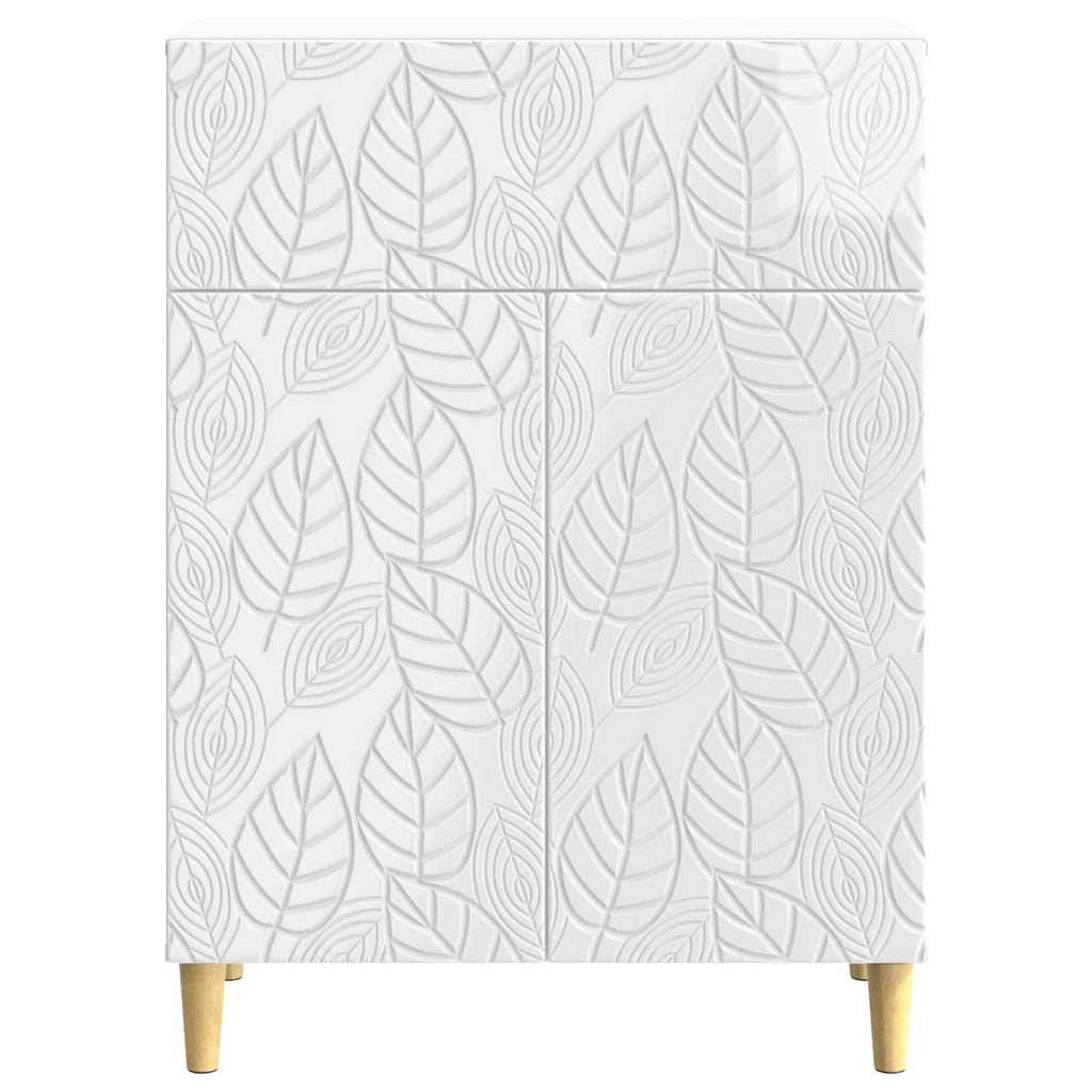Aparador Blanco Brillante 66 x 34,5 x 90 cm