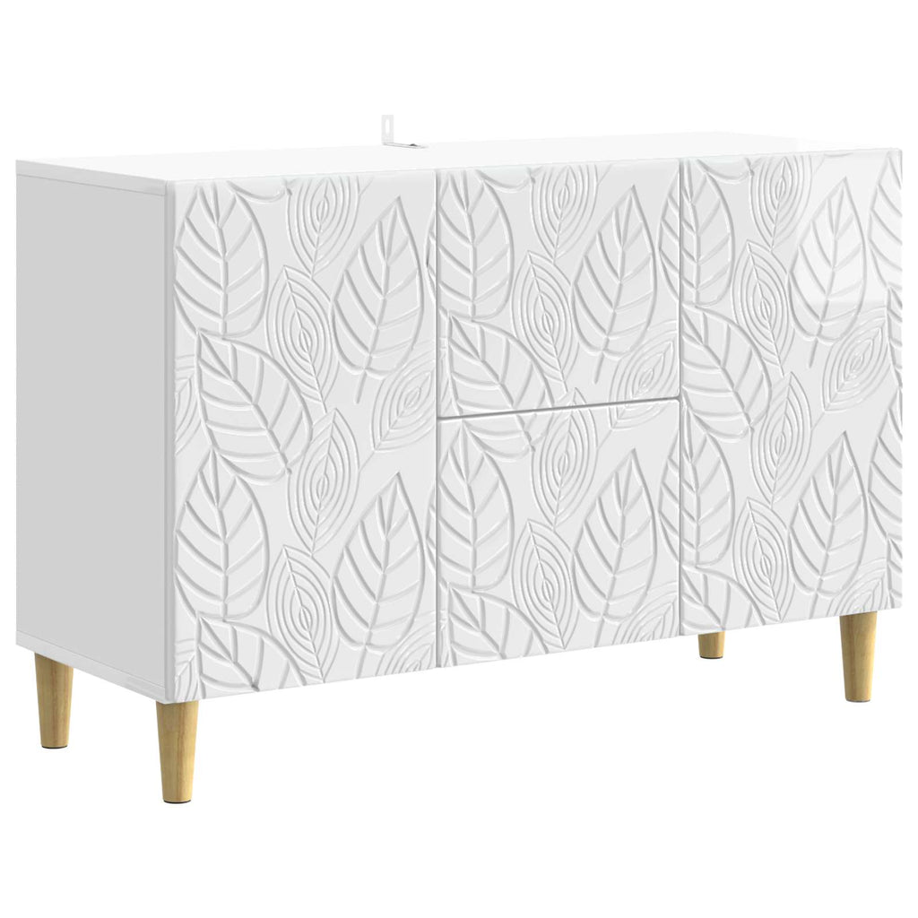 Aparador Blanco Brillante 89 x 34,5 x 60 cm