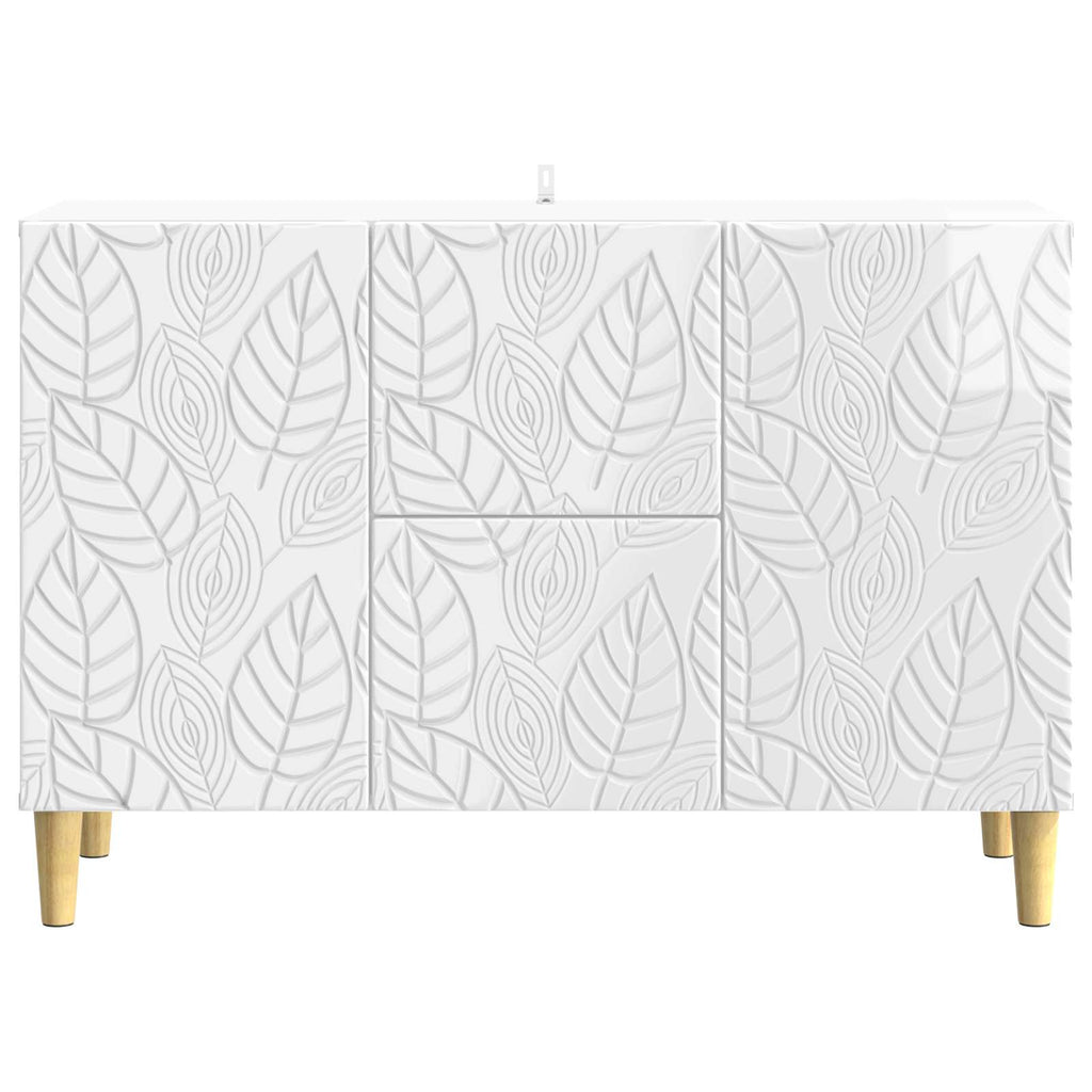 Aparador Blanco Brillante 89 x 34,5 x 60 cm