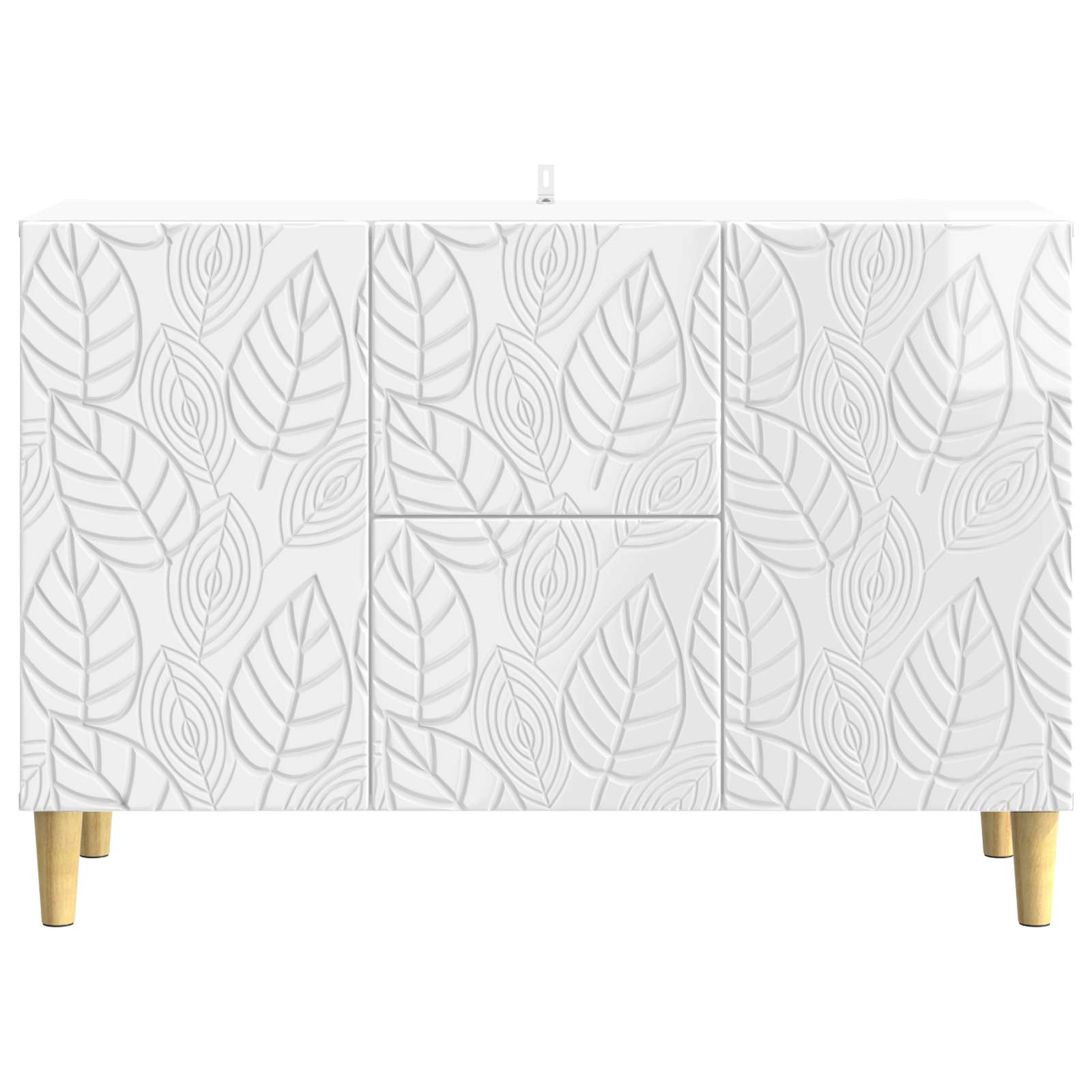 Aparador Blanco Brillante 89 x 34,5 x 60 cm