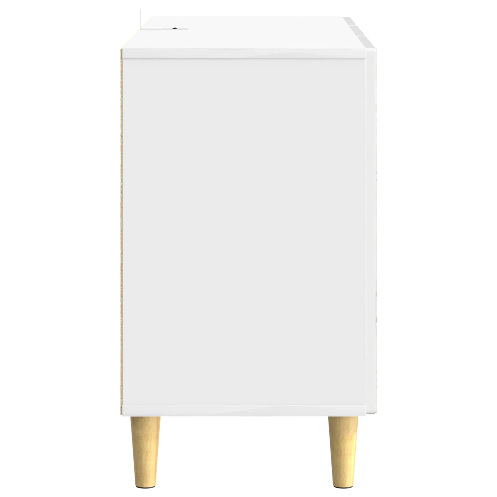 Aparador Blanco Brillante 89 x 34,5 x 60 cm