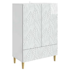 Aparador Blanco Brillante 66 x 34,5 x 95 cm