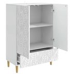 Aparador Blanco Brillante 66 x 34,5 x 95 cm