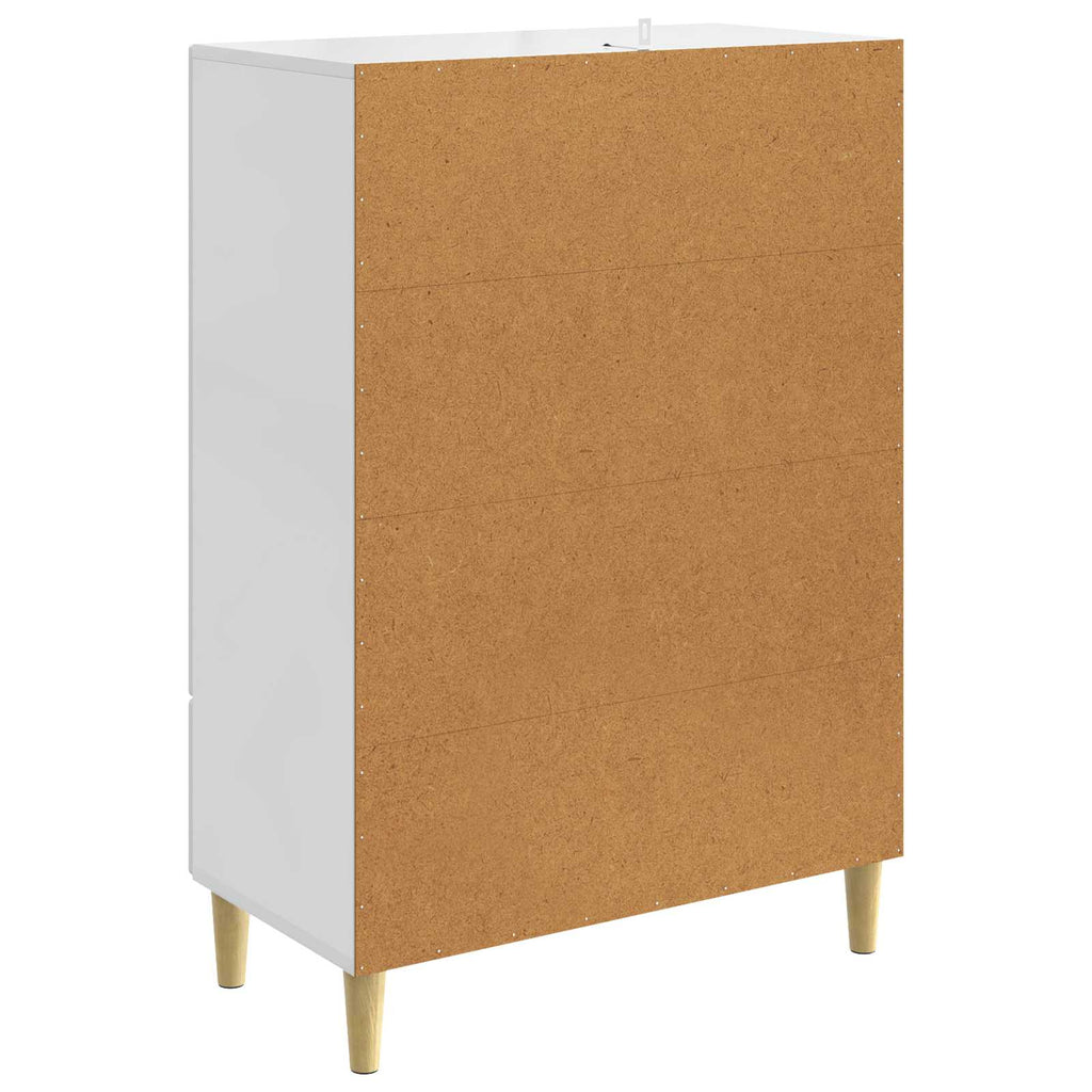 Aparador Blanco Brillante 66 x 34,5 x 95 cm