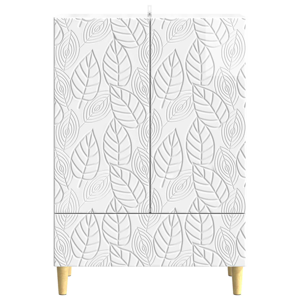 Aparador Blanco Brillante 66 x 34,5 x 95 cm