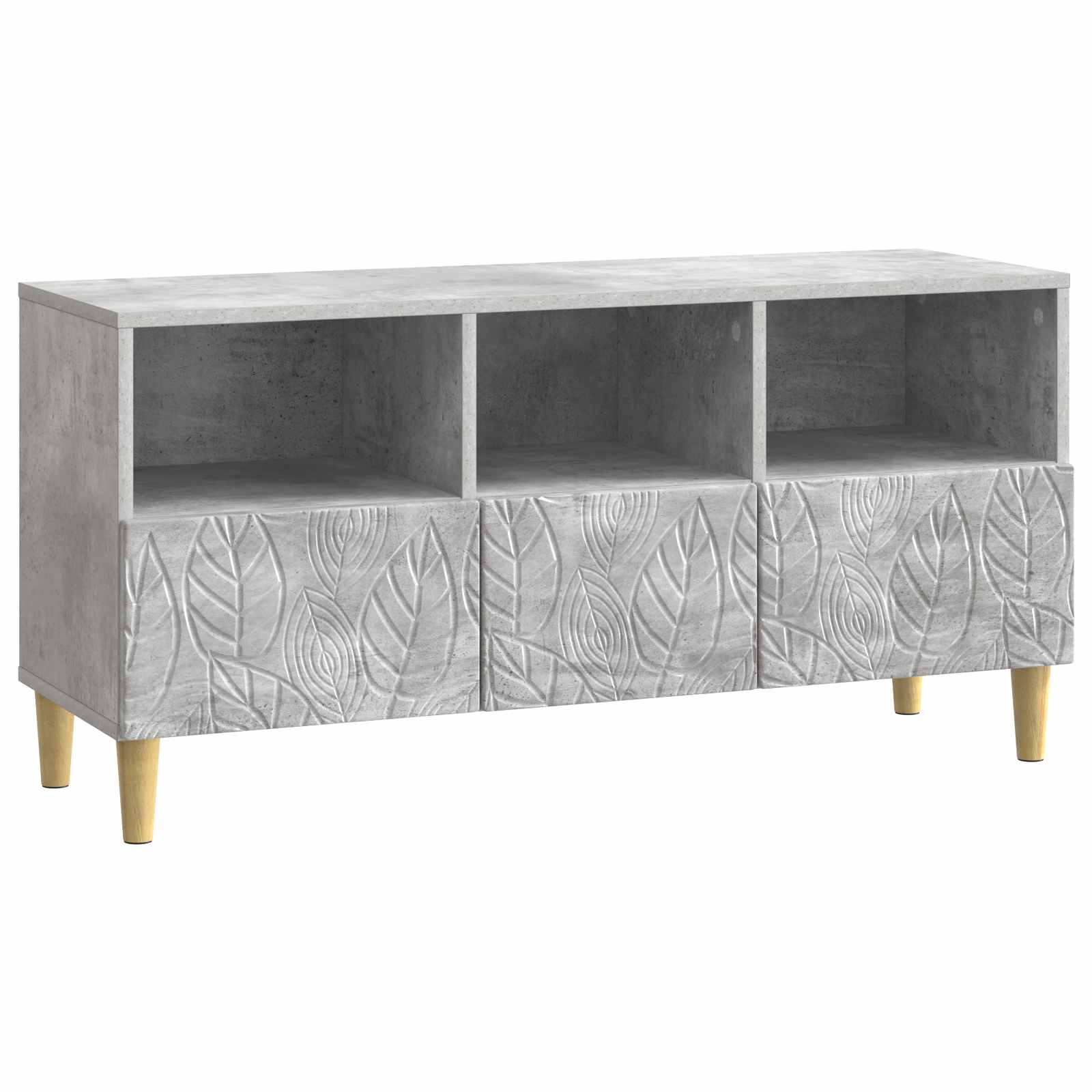 Mueble de TV 102 x 34,5 x 50 cm Blanco Brillante