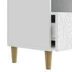 Mueble de TV 102 x 34,5 x 50 cm Blanco Brillante