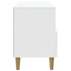 Mueble de TV 102 x 34,5 x 50 cm Blanco Brillante