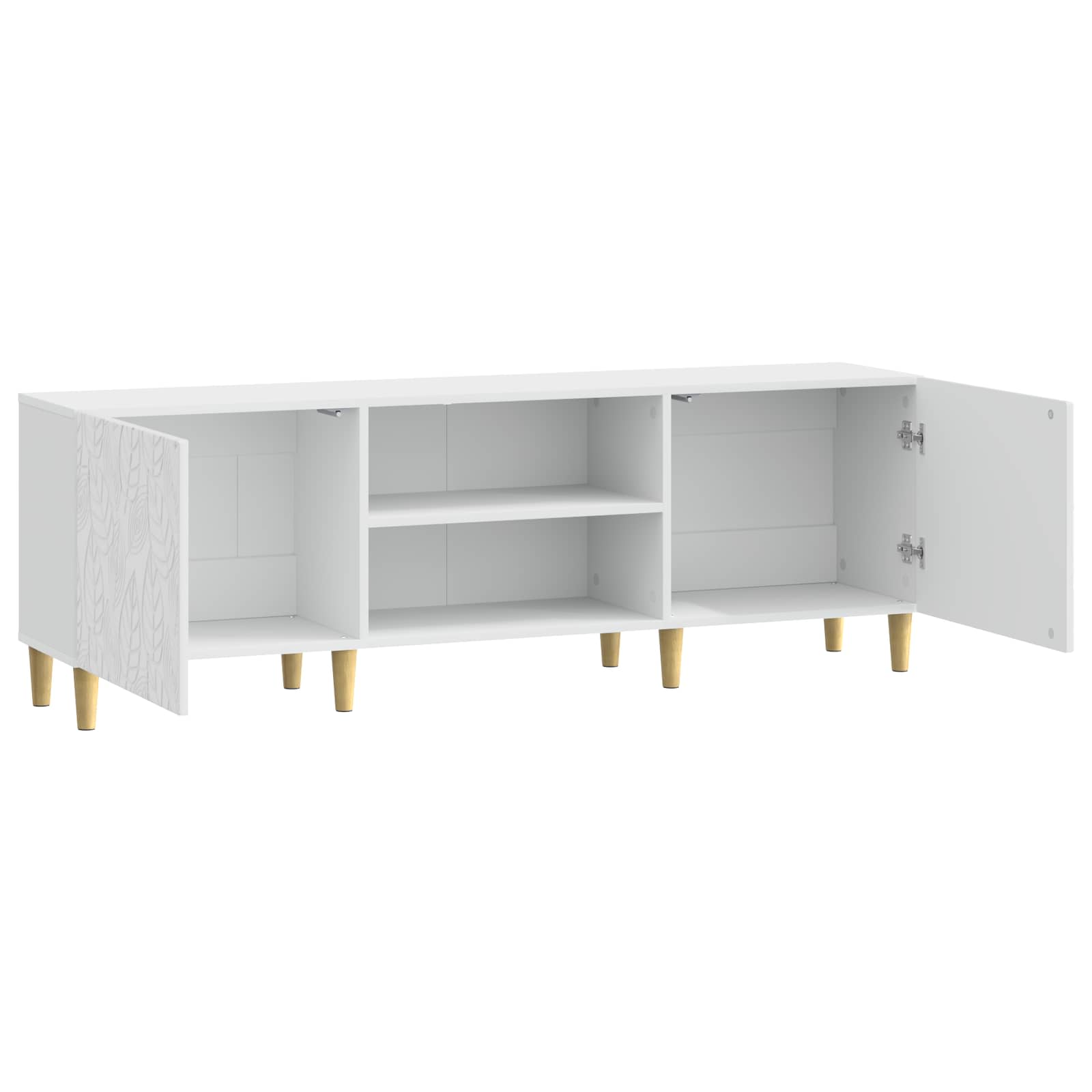 Mueble de TV 150 x 31 x 50 cm Blanco Brillante