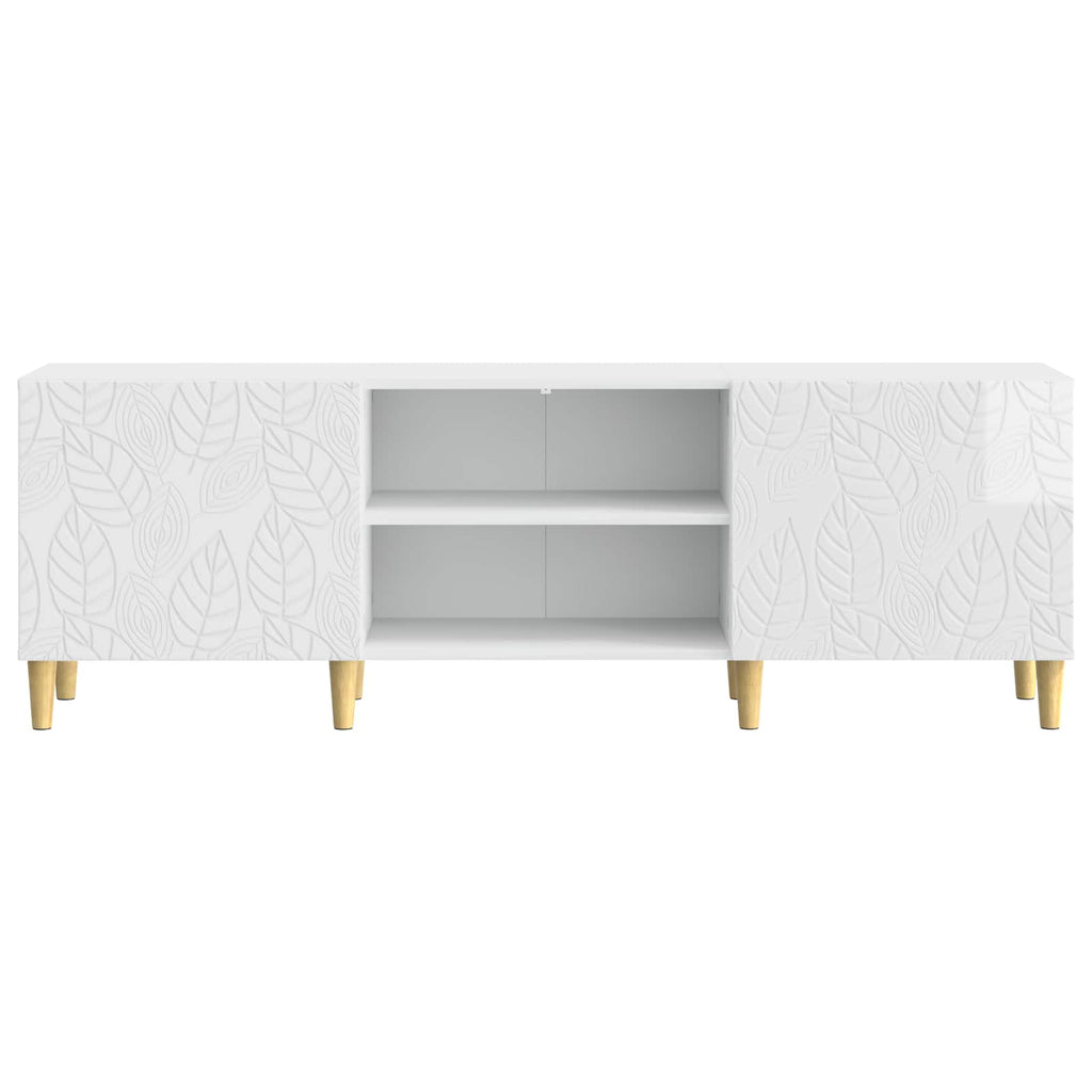 Mueble de TV 150 x 31 x 50 cm Blanco Brillante
