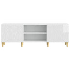 Mueble de TV 150 x 31 x 50 cm Blanco Brillante