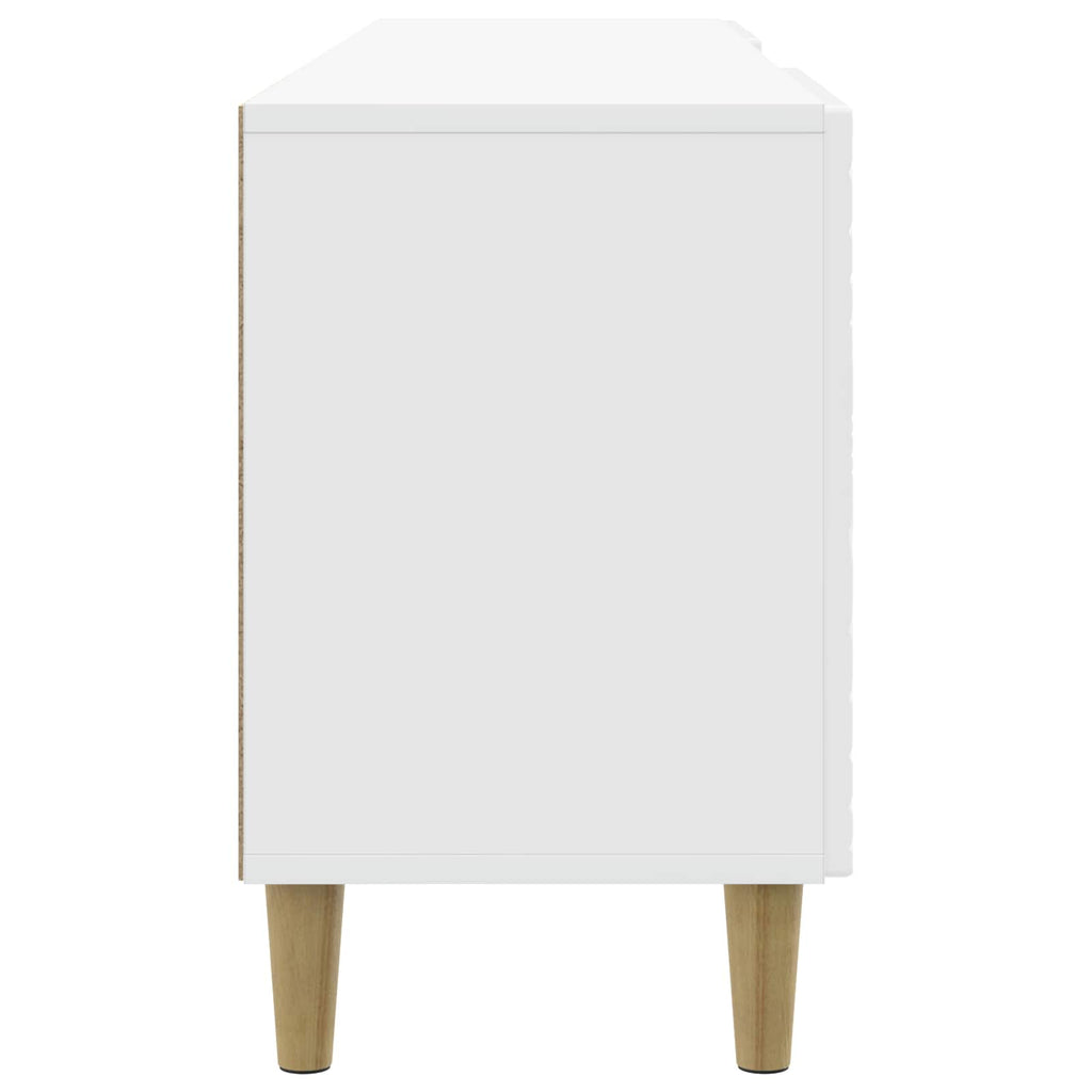 Mueble de TV 150 x 31 x 50 cm Blanco Brillante