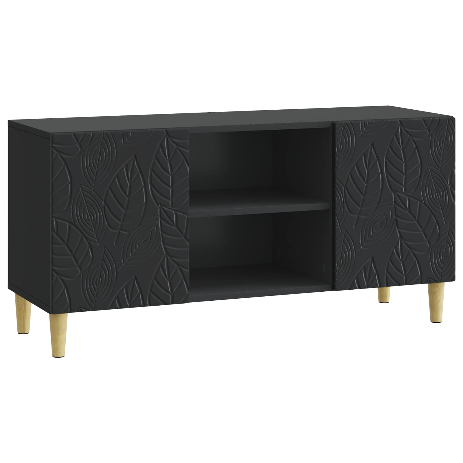 Mueble de TV 102 x 34,5 x 50 cm Blanco Brillante