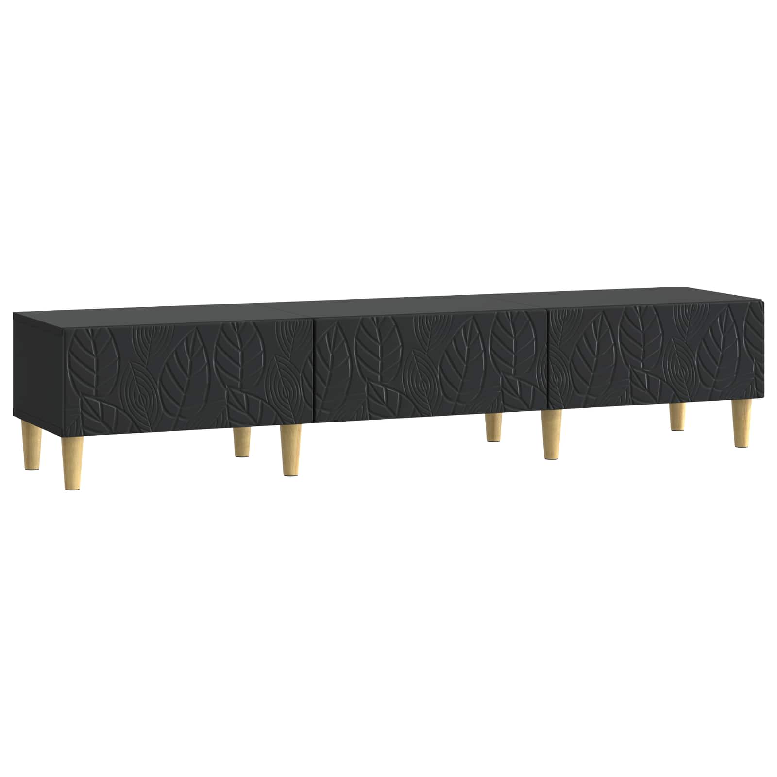 Mueble de TV 147 x 34,5 x 30 cm Blanco Brillante