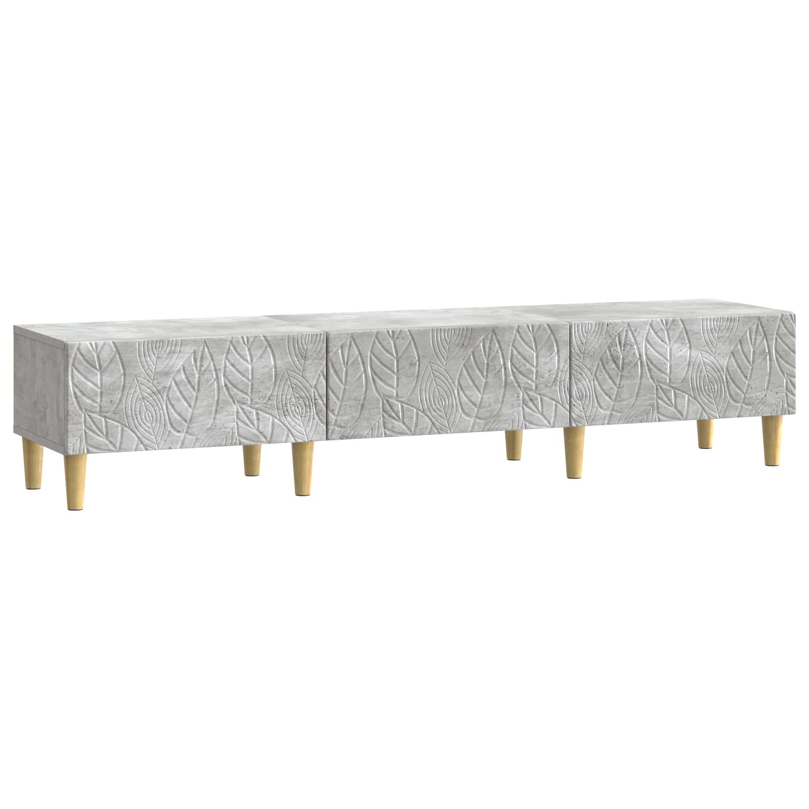 Mueble de TV 147 x 34,5 x 30 cm Blanco Brillante