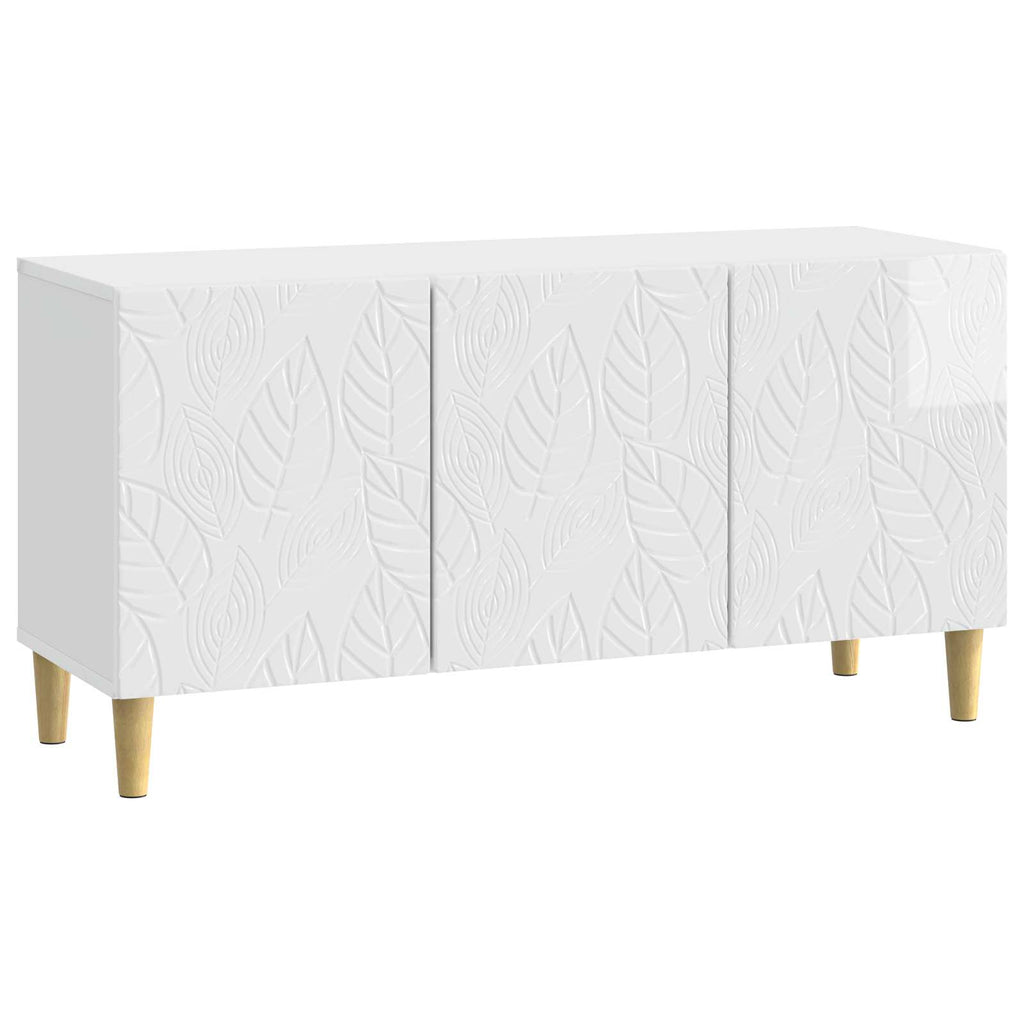 Mueble de TV 99 x 34,5 x 50 cm Blanco Brillante