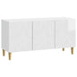 Mueble de TV 99 x 34,5 x 50 cm Blanco Brillante