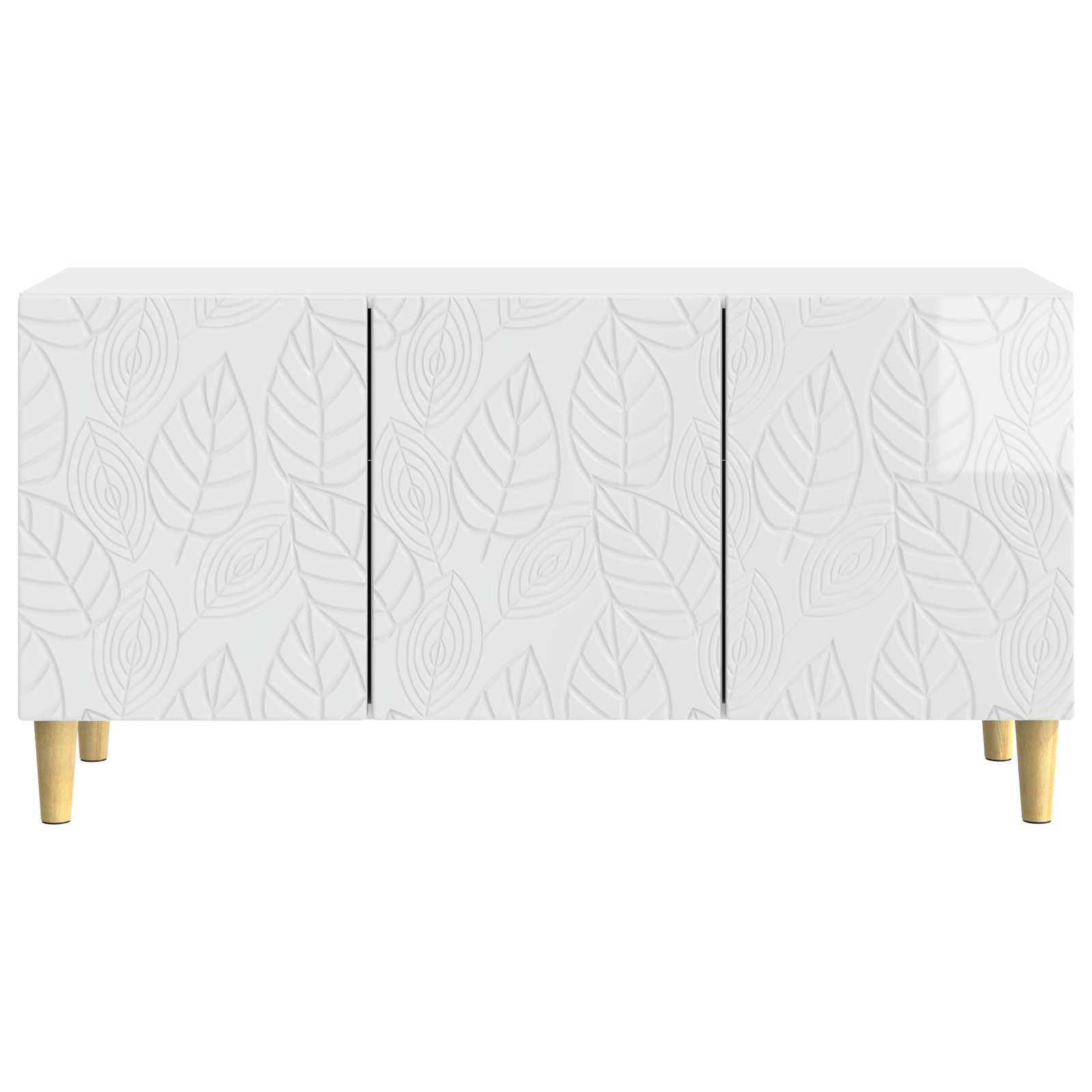 Mueble de TV 99 x 34,5 x 50 cm Blanco Brillante