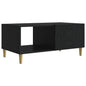 Mesa de Café Roble Negro 60 x 60 x 42 cm Madera de ingeniería