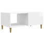 Mesa de Café Roble Negro 60 x 60 x 42 cm Madera de ingeniería