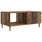 Mesa de Café Roble Negro 60 x 60 x 42 cm Madera de ingeniería