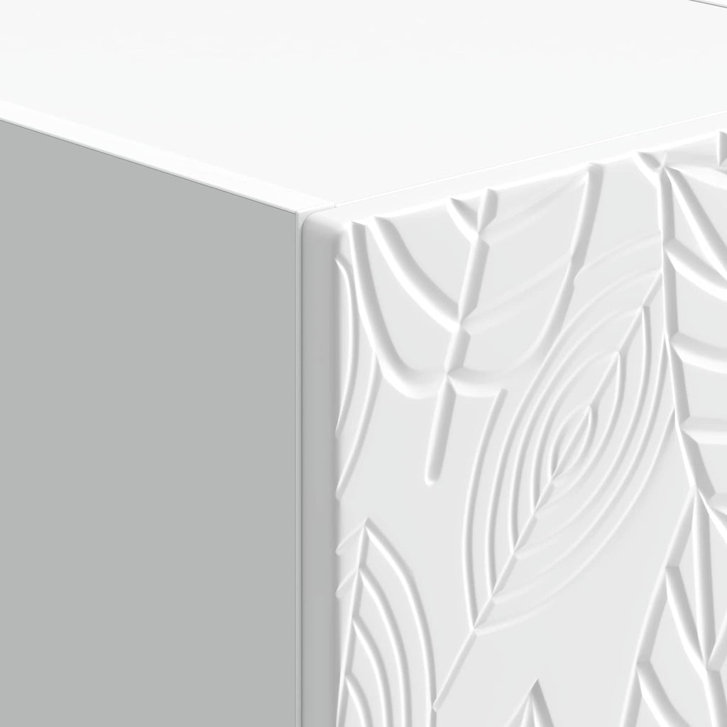 Mesa de centro Blanco Brillante 50 x 49 x 40 cm