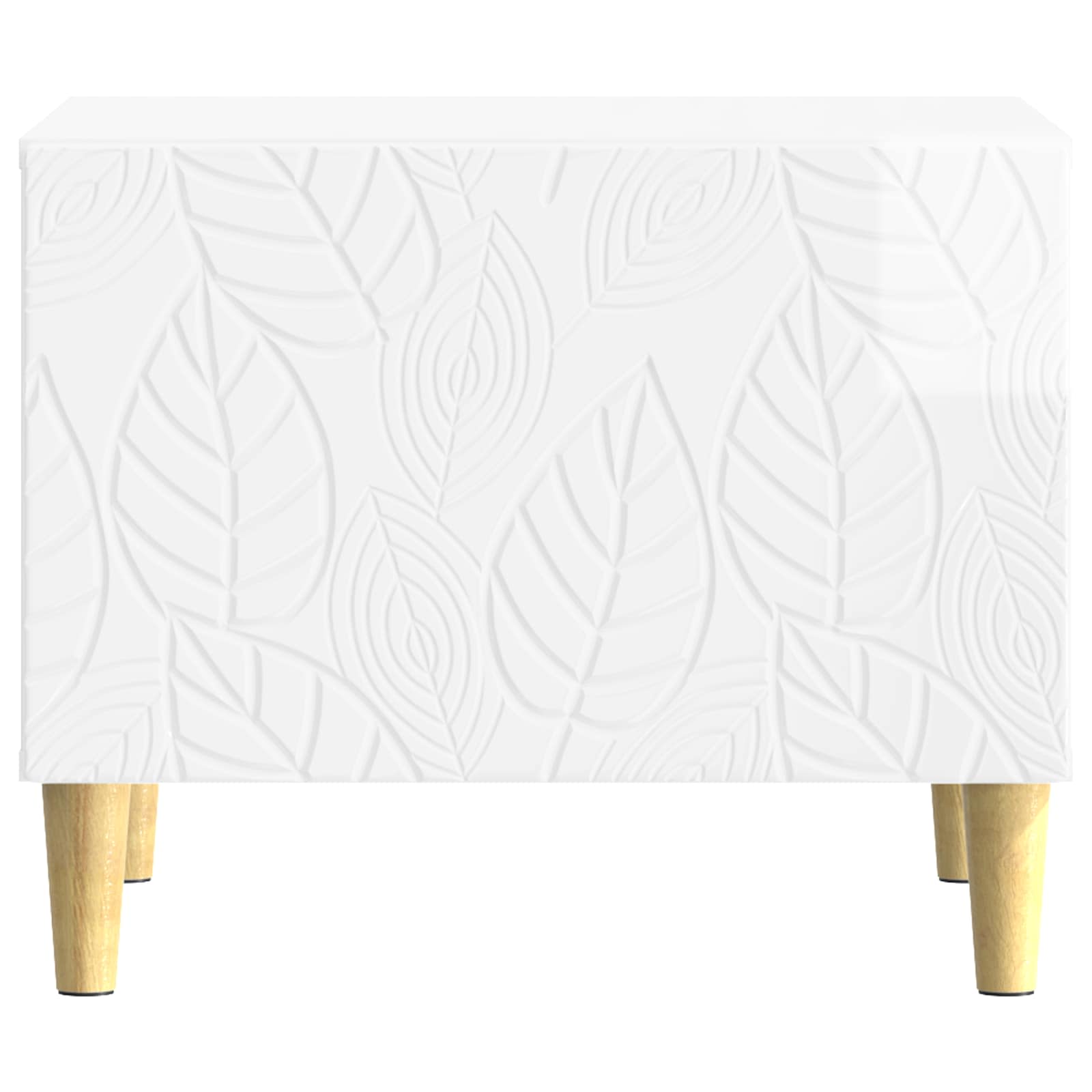 Mesa de centro Blanco Brillante 50 x 49 x 40 cm
