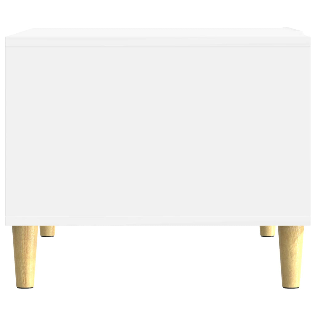 Mesa de centro Blanco Brillante 50 x 49 x 40 cm