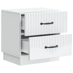 Armario de Noche 2 pcs 43 x 34,5 x 44,5 cm Madera de Ingeniería