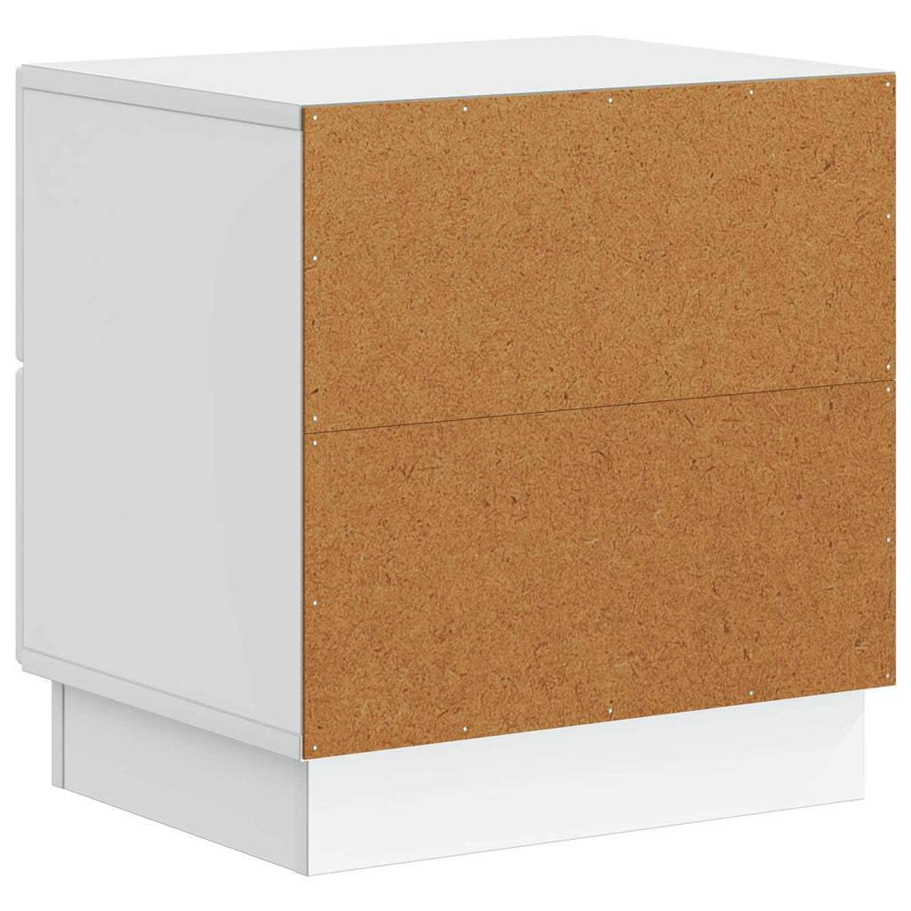 Armario de Noche 2 pcs 43 x 34,5 x 44,5 cm Madera de Ingeniería