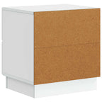 Armario de Noche 2 pcs 43 x 34,5 x 44,5 cm Madera de Ingeniería