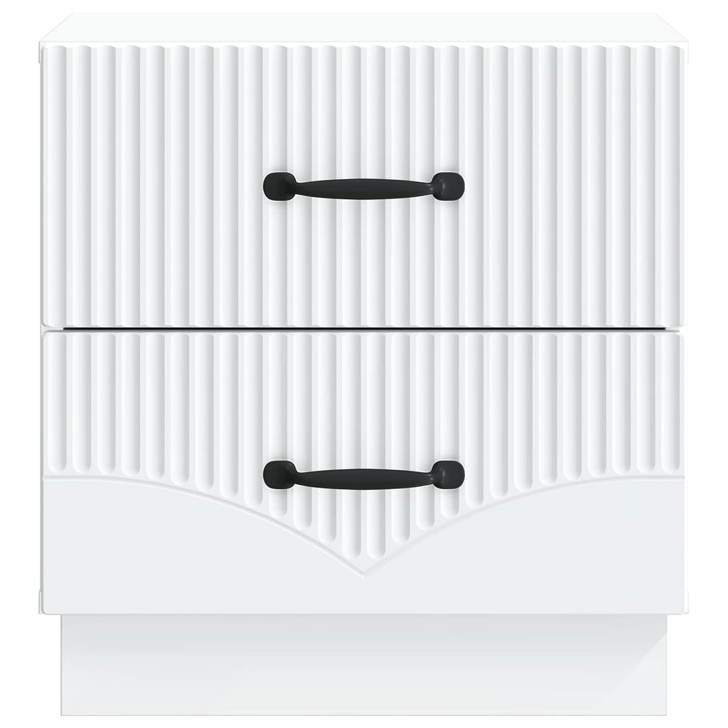 Armario de Noche 2 pcs 43 x 34,5 x 44,5 cm Madera de Ingeniería