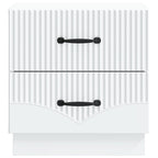 Armario de Noche 2 pcs 43 x 34,5 x 44,5 cm Madera de Ingeniería