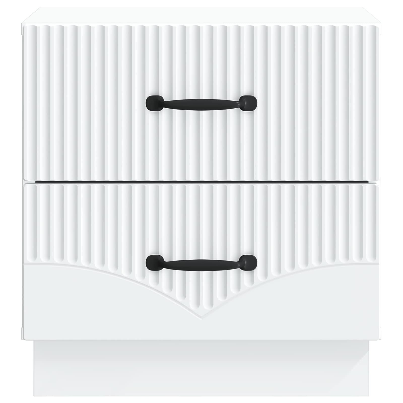 Armario de Noche 2 pcs 43 x 34,5 x 44,5 cm Madera de Ingeniería