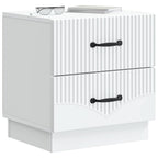 Armario de Noche 2 pcs 43 x 34,5 x 44,5 cm Madera de Ingeniería