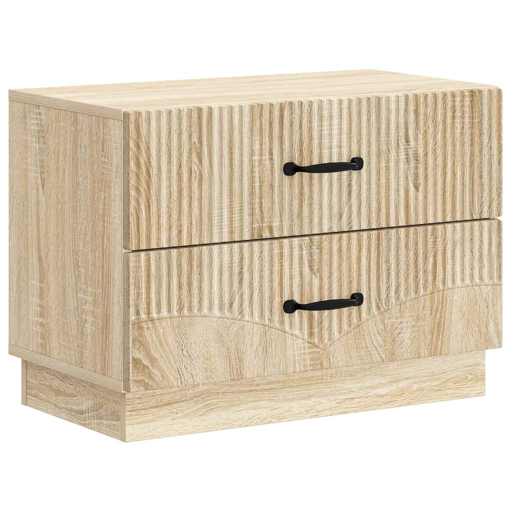 Armario de Noche con cajón Roble Sonoma 62 x 34,5 x 44,5 cm