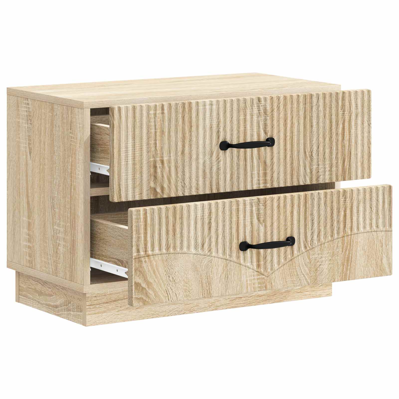 Armario de Noche con cajón Roble Sonoma 62 x 34,5 x 44,5 cm
