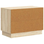 Armario de Noche con cajón Roble Sonoma 62 x 34,5 x 44,5 cm