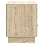 Armario de Noche con cajón Roble Sonoma 62 x 34,5 x 44,5 cm