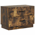Armario de Noche con cajón Roble Ahumado 62 x 34,5 x 44,5 cm