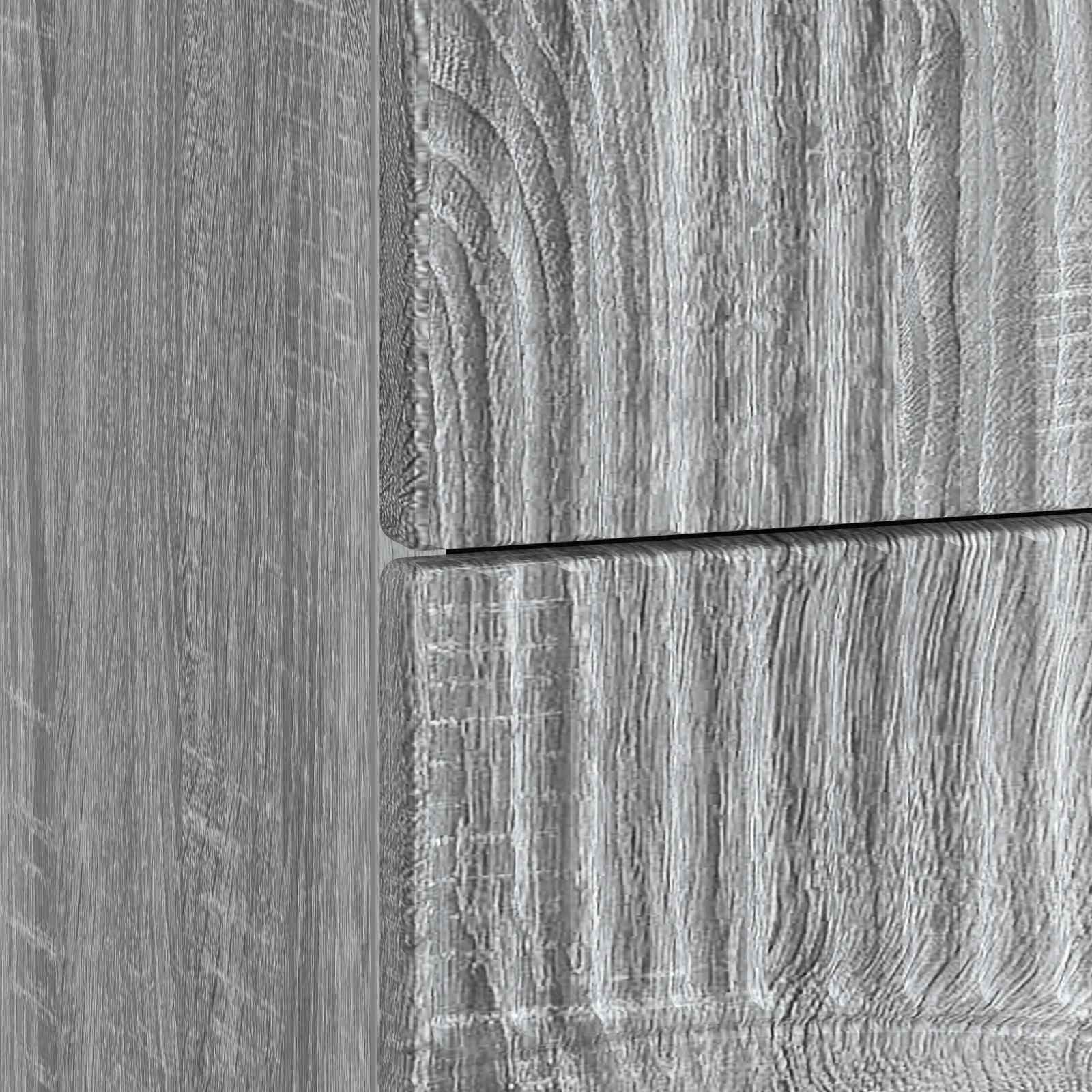 Armario de Noche con cajón Gris Sonoma 62 x 34,5 x 44,5 cm